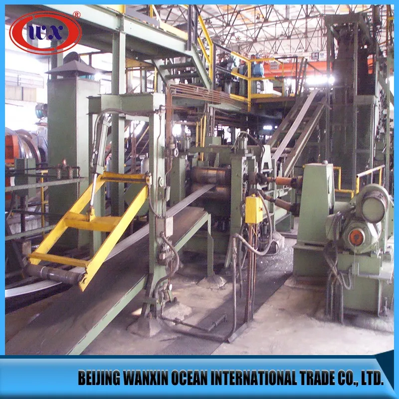 H beam welding manufacturing line