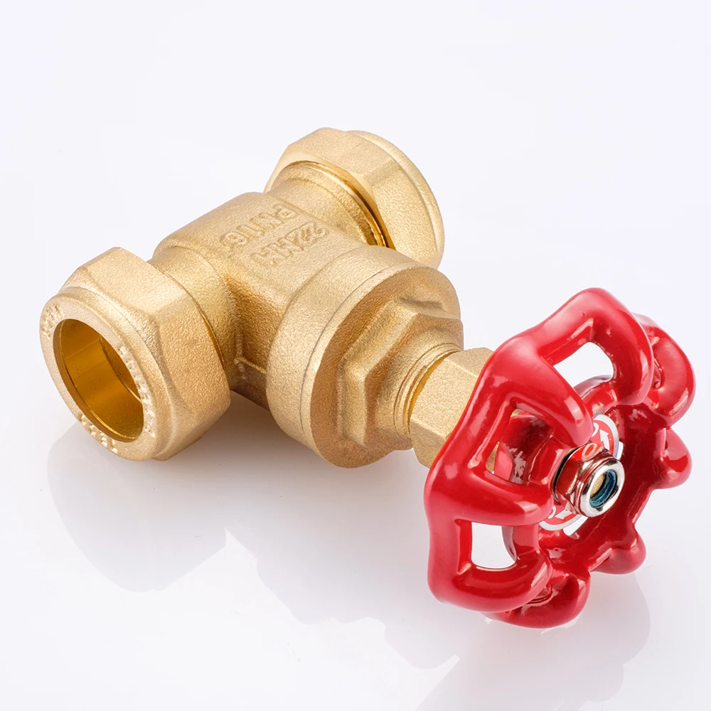 
15mm 22mm 28mm Forged brass sleeve gate valve 