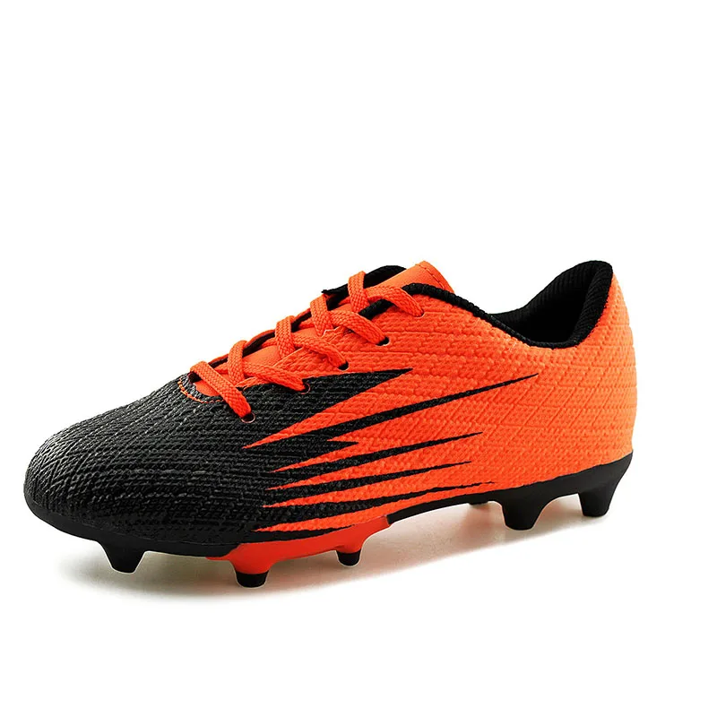 
Professional Kids athletic outdoor shoes boys spike soccer shoes 