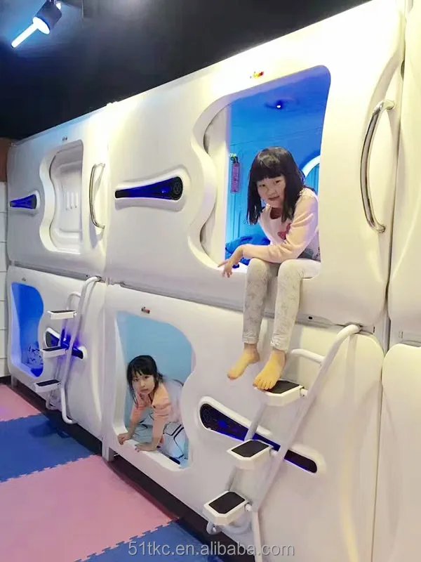 M-863 Modern Capsule Hotel Bed, Sleep Pod For Youth Hostel, Theme Hotel