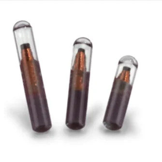 Smalles RFID animal glass tag microchip for tracking duck chicken fish dog mice