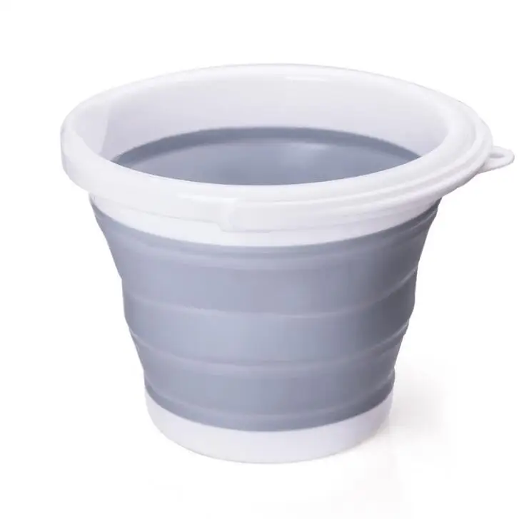 Portable Collapsible Plastic Round