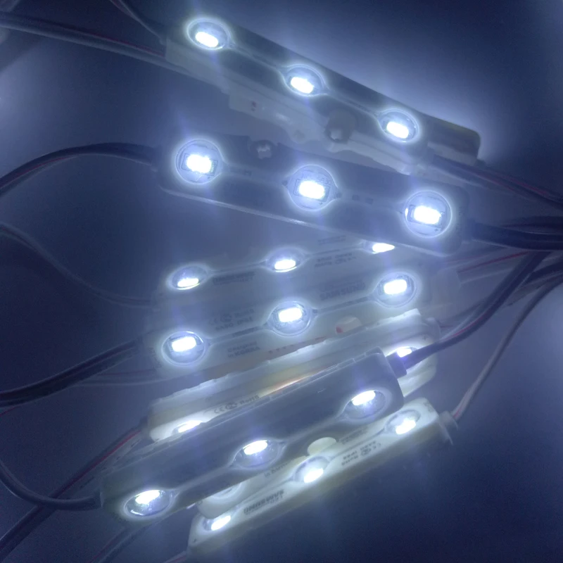 High Brightness Backlight DC12V cool white Xxx Video 5730 Led Module 3LEDs