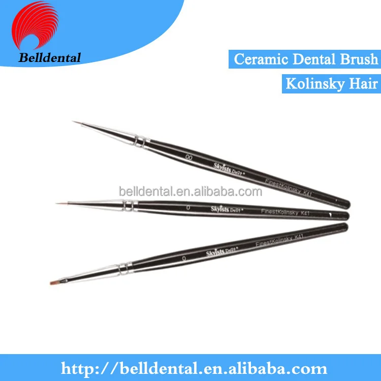 
Denture Sable Hair Porcelain Ceramic Polishing Pen 