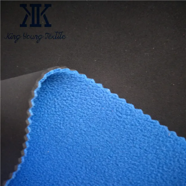 polar fleece fabric neoprene for footwear keep warmth / recycled neoprene fabric / neoprene with recycled fleece fabric