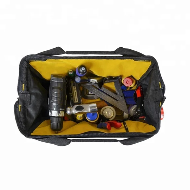 
Large Capacity Multiple Pockets Shoulder Electrical Work Tool Bag 