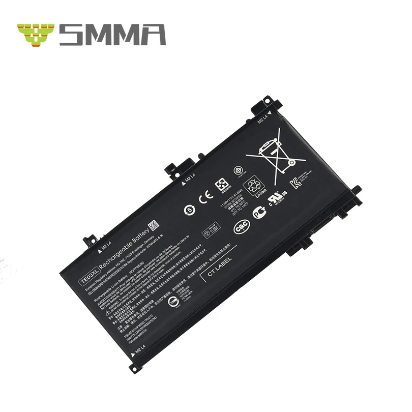 11.55V 5300Mah 61.6Wh TE03XL internal laptop battery for HP Omen 15 series  15-AX020TX Omen 15-AX020TX 15-AX03 Series Laptop
