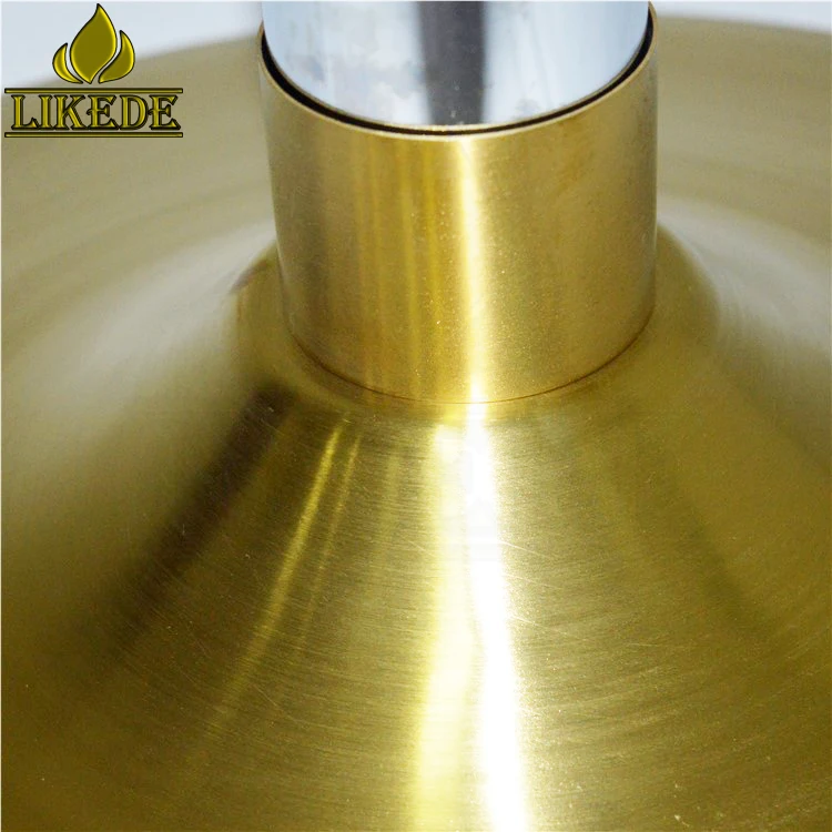 New high quality brushed titanium gold 304#  stainless steel table frame table accessories