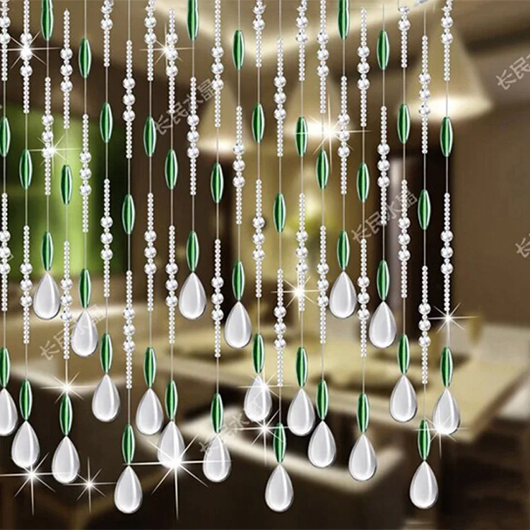 New Style Home Decor crystal Bead Curtains for Room Divider