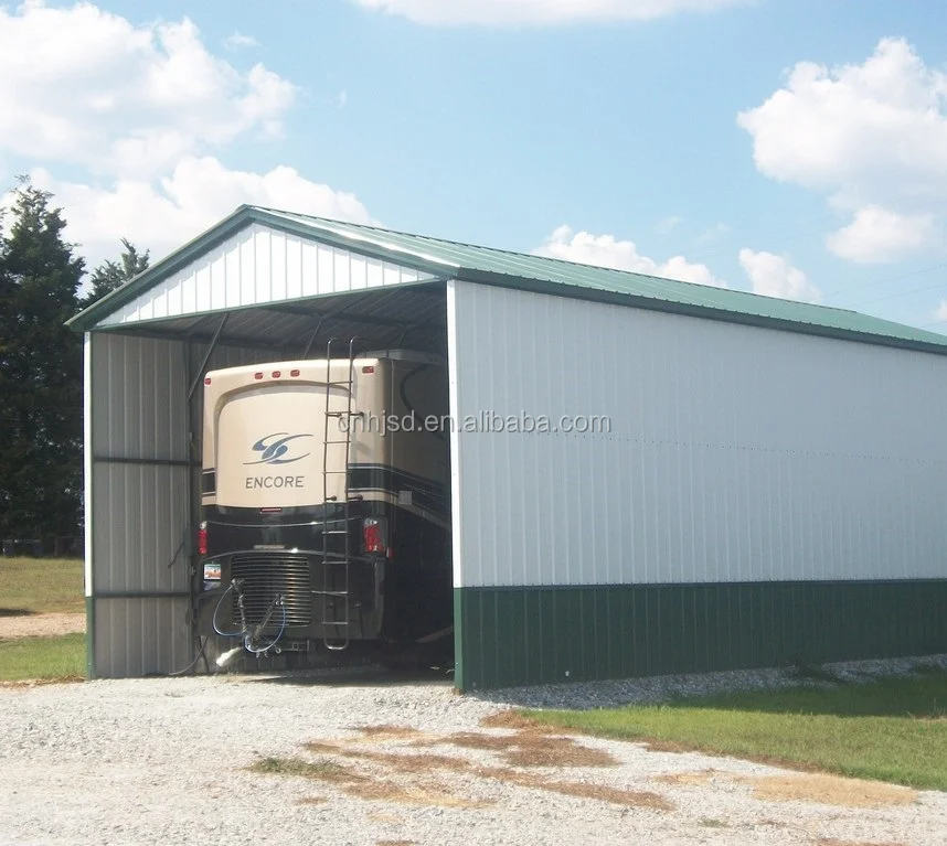 
Hot sale used metal car parking shed regular roof 
