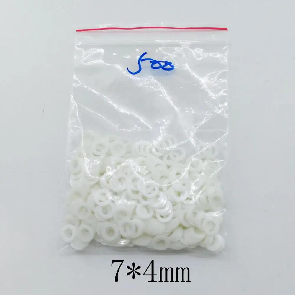 6*4mm 7*4mm 7*5mm pet hair Scissors parts pvc washers
