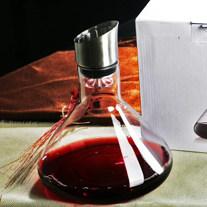 Red Wine Glass Whiskey Decanter