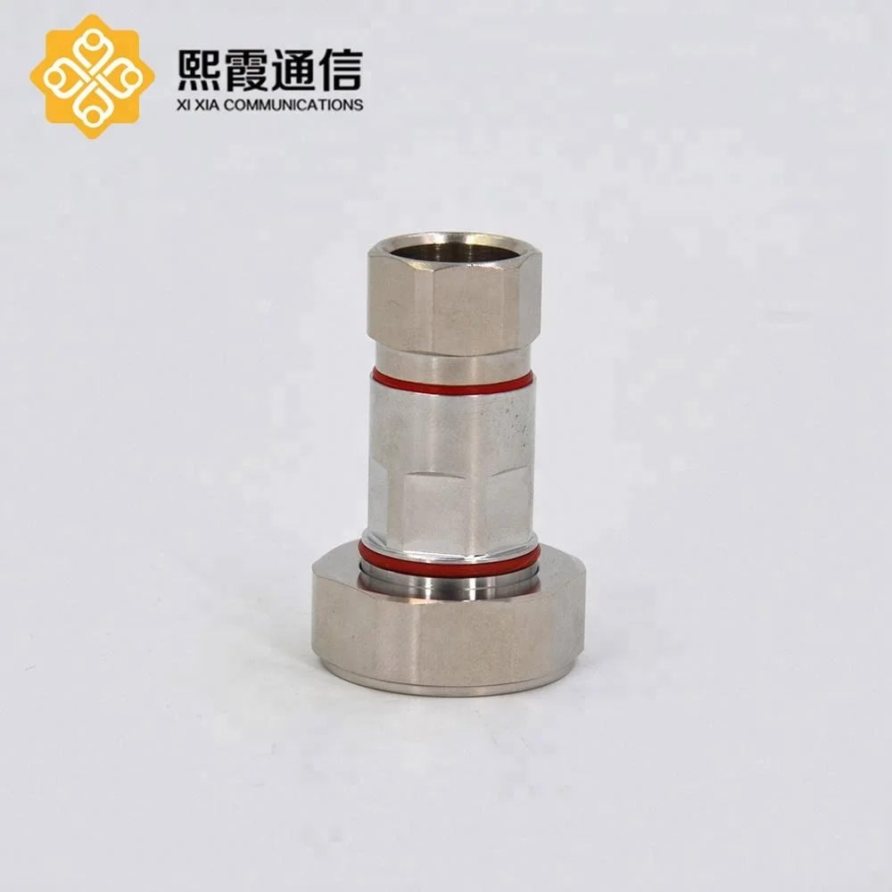 7 16 DIN cable connector for feeder cable 1/2' Flexible cable circular connector