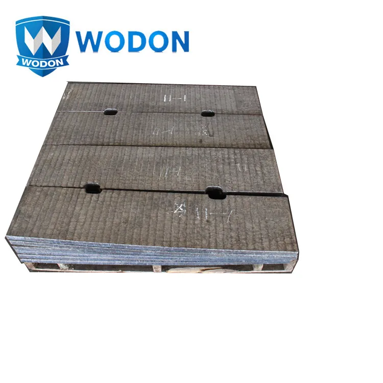 China factory chromium wear resistant steel plates grab bucket wear resistant liner