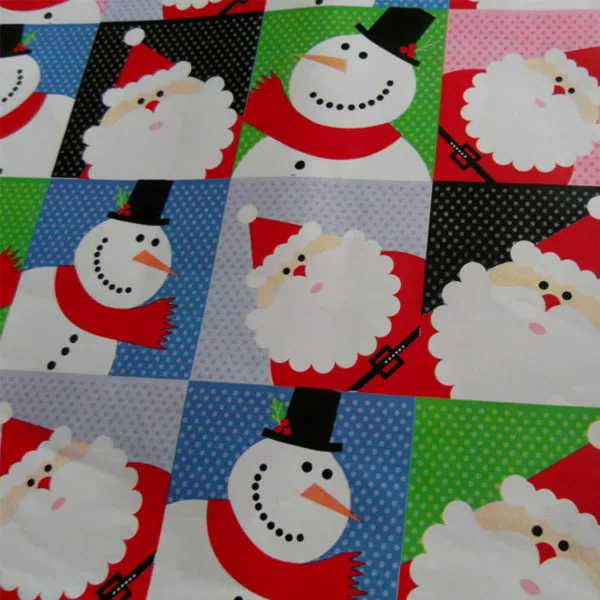 роёдество оберточной бумаги хорошее toughtness обернуть ткань подарка бумаги