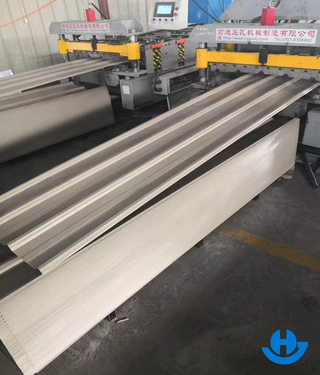 Rib Type PE SMP HDP PVDF Painting RAL Color PPGI Prepainted Corrugated Roofing Steel Sheet Metal Price From China Gold Supplier