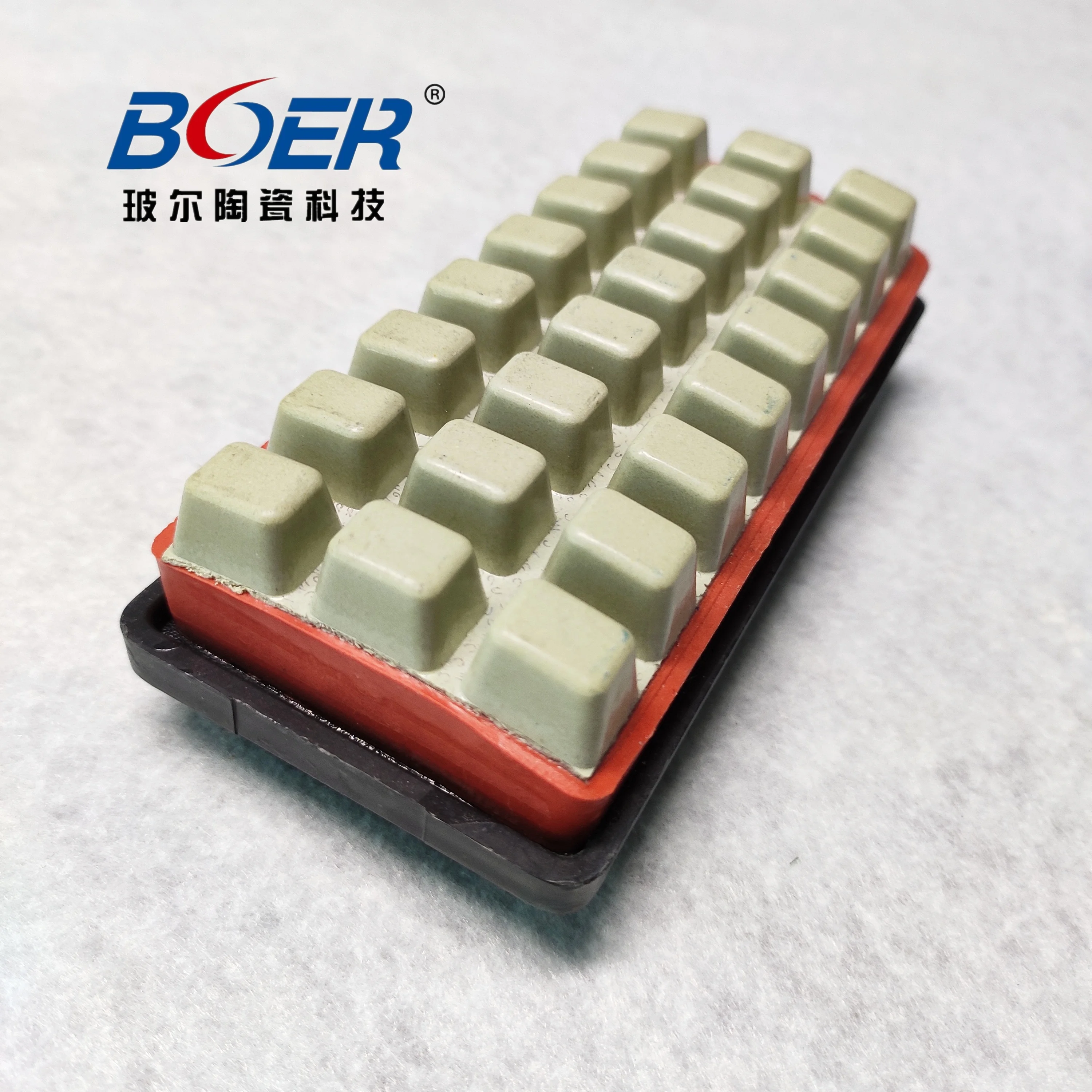 Глянцевый абразивный лапато для керамической плитки глянцевая полировка квадратных зубцов типа