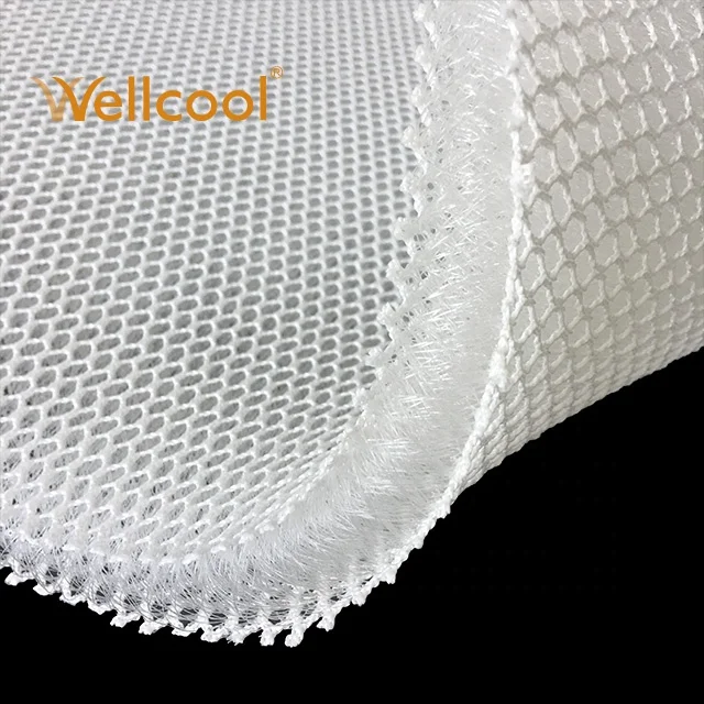 Wellcool great supporting chair cushion 20mm thickness 3d fabric spacer mesh