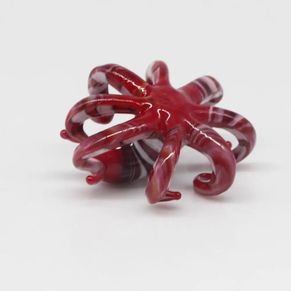 Murano Art Deco Glass Brown octopus ornament sea figurine