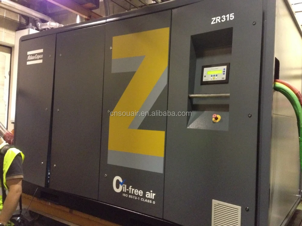 Chinese distributor atlas copco Oil-free rotary tooth compressor ZT 15-22 ZR/ZT 30-45 ZR/ZT 22-37-55 VSD for sale