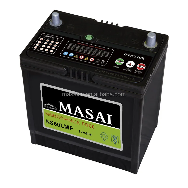 Power Batteries Lead Acid NS40ZMF 12V36Ah Chinese CAR Battery