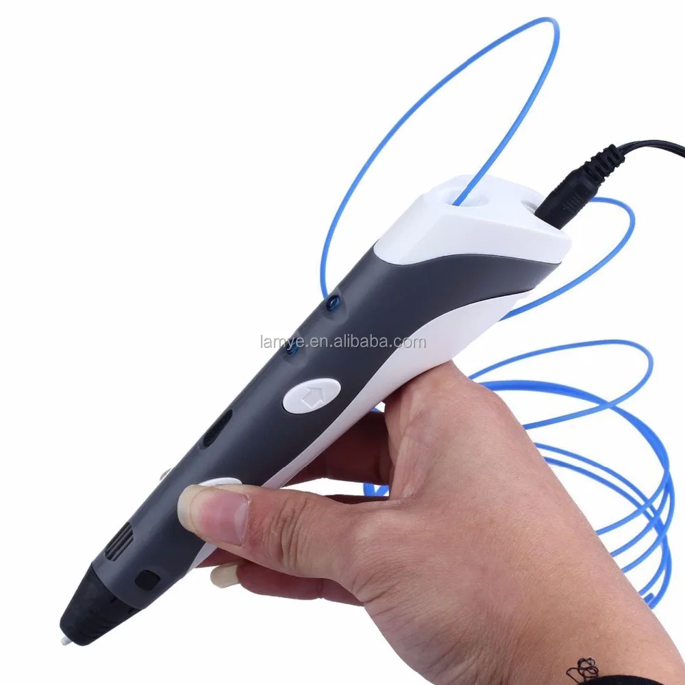 New products 2018 3d printing pen with free abs filament