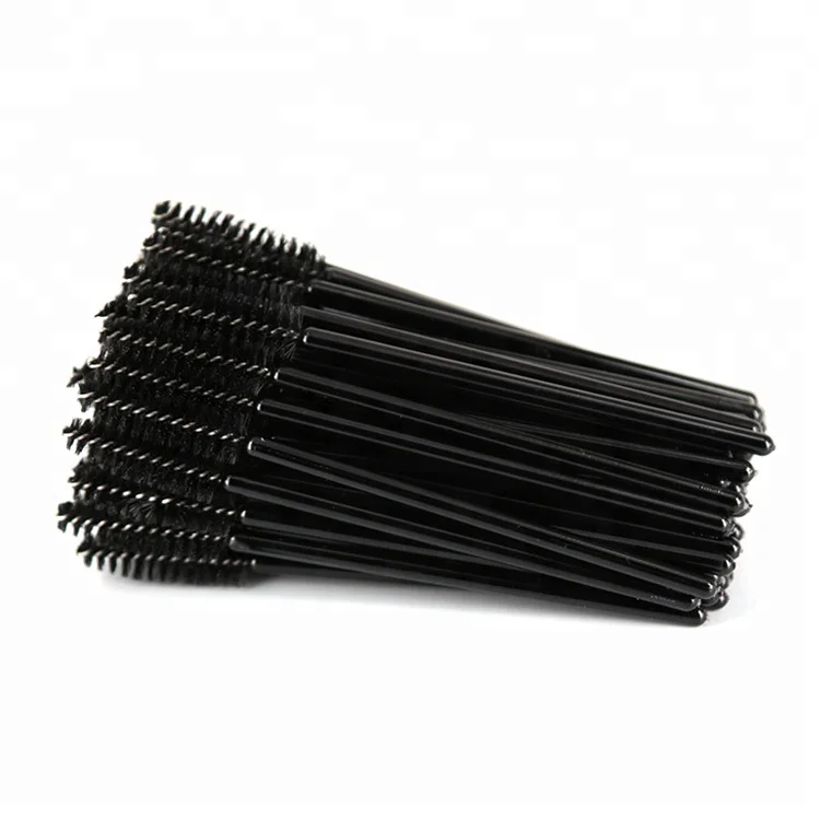 High quality cometic brush wand tubes eyelash brush disposable mascara brushes