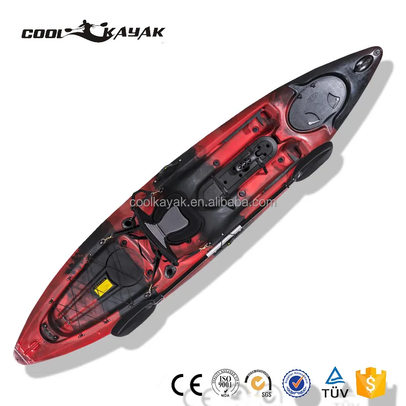 12 футов dace pro angler Китай крутой каяк для отдыха Рыбалка каяк с педалями