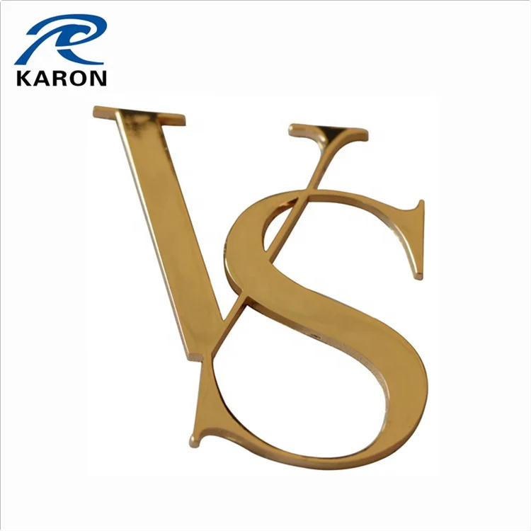 quality wholesale custom metal sewing label with Karon