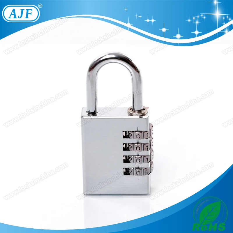 Popular for European market-AJF high security brass silver door combination lock