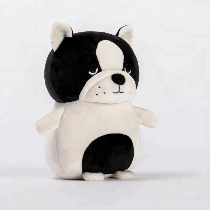 OEM  best made cute design stand animal stuffed bulldog animal plush toy