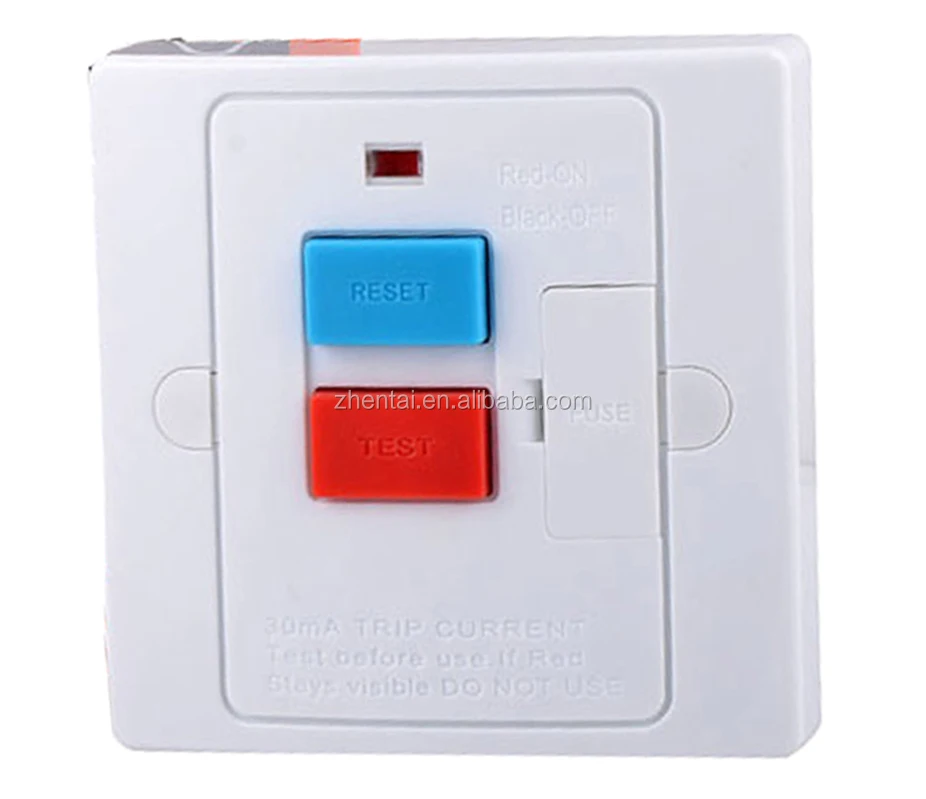  RCD 13 AMP Номинальное плавленое Соединение переключатель защиты от утечки с