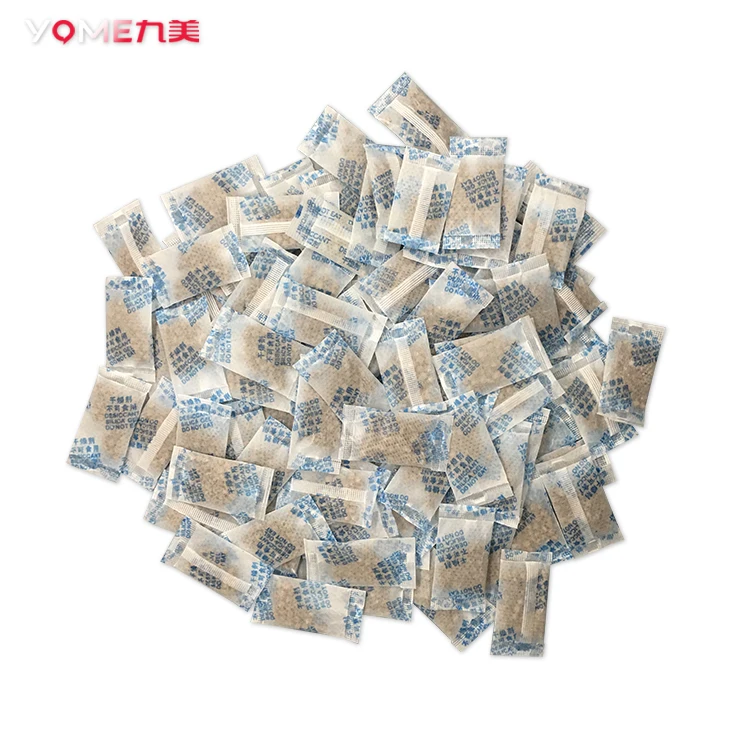 high absorption competitive lowest Price of Yome clay desiccant 1to 50g OEM design