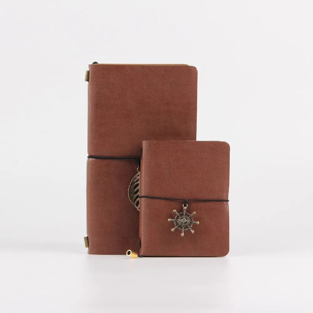 Handmade Genuine Leather Travel Dairy Journal Notebook Leather Notebook
