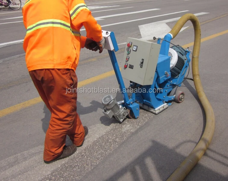 
floor paint/deck surface/ceramic tile shot blasting removal machine 