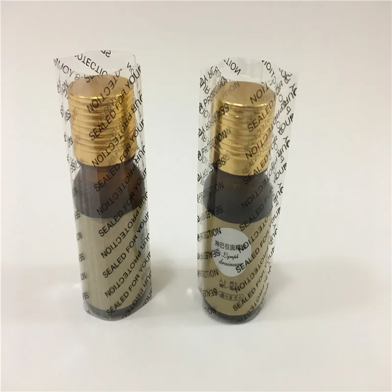 Transparent prefabricated heat shrinkable tape with pvc shrink film