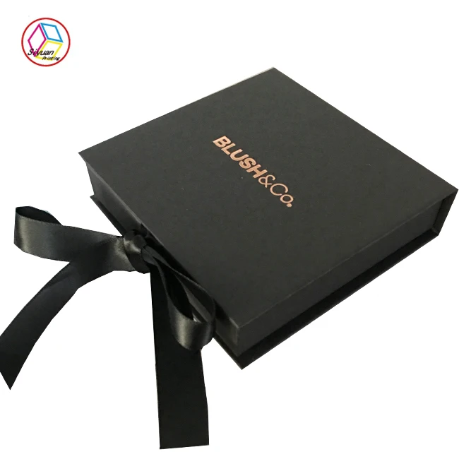 Custom grey cardboard luxury mailing fashion cute gift drawer jewelry box packaging
