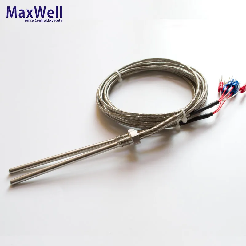 3 wires 4 wires class A or class B 300C rtd pt100 temperature sensor