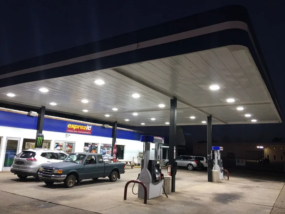 
Super Slim 150W LED Light Canopy Lights for Petrol Station with IP 65 waterproof#cUL/DLC/CE 