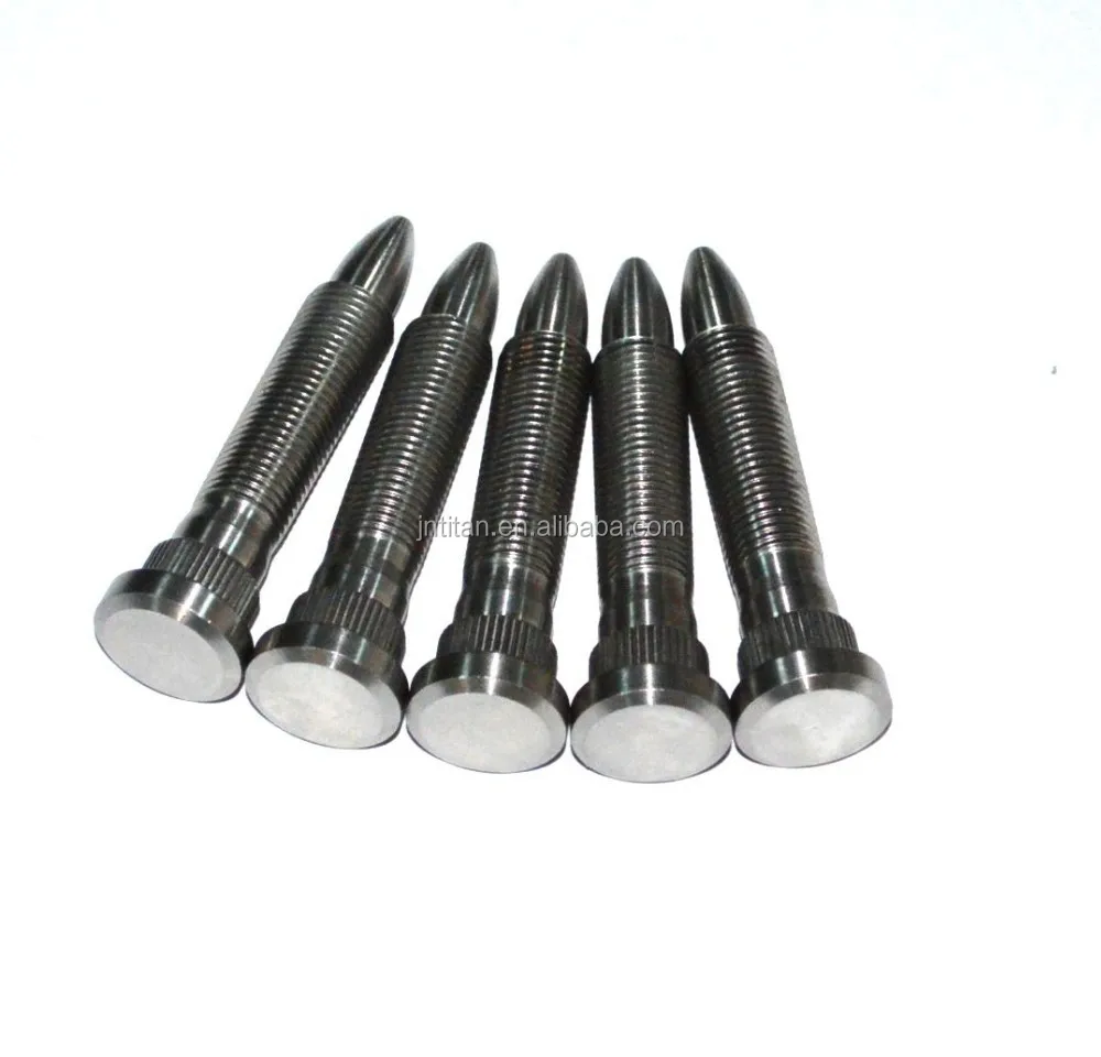 Gr5 titanium wheel stud M12*1.25/1.5*40mm racing car