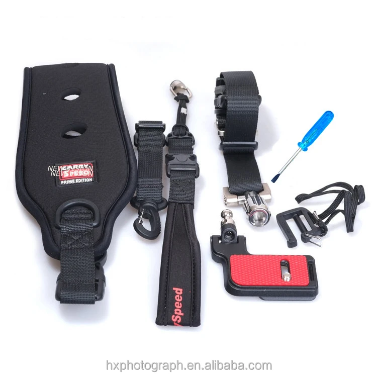 Best Selling Neoprene Material Carry Speed Camera Sling Belt Strap