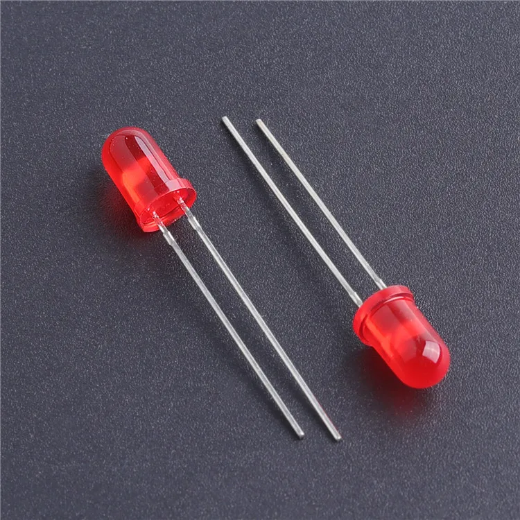 5 мм Рассеянный светодиод с красный, желтый, зеленый, синий, белый цвет LED
