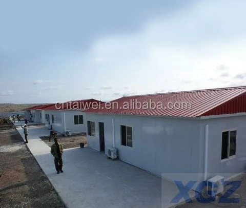 Легкий стальной каркас просто построены каркасные дома для переселения корпус