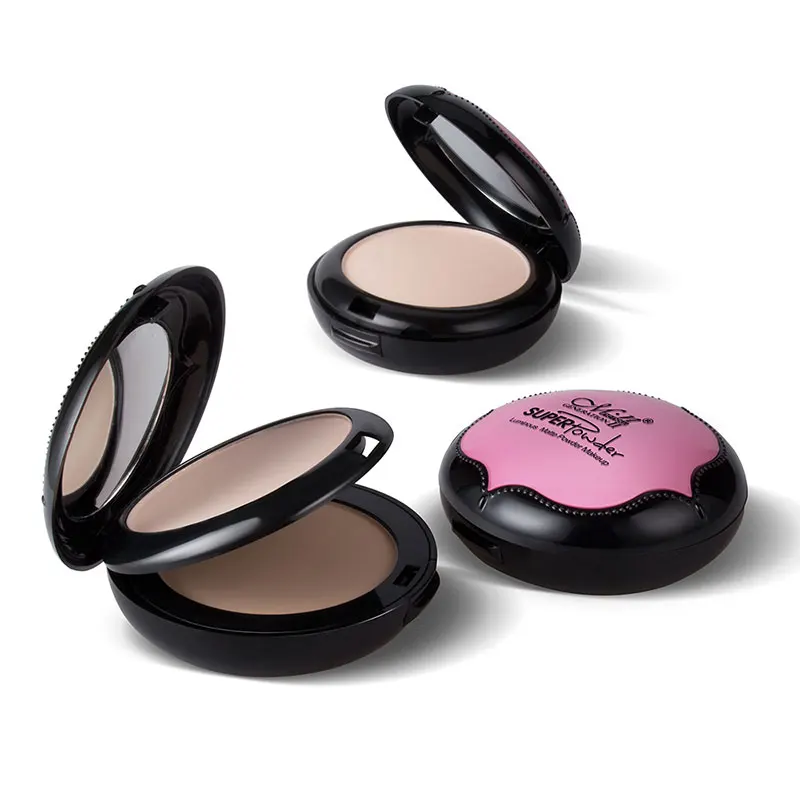 
Double Layer Compact Powder Makeup Professional Beauty Concealer pressed powder Light Cosmetic Drop ship whole sale F612 