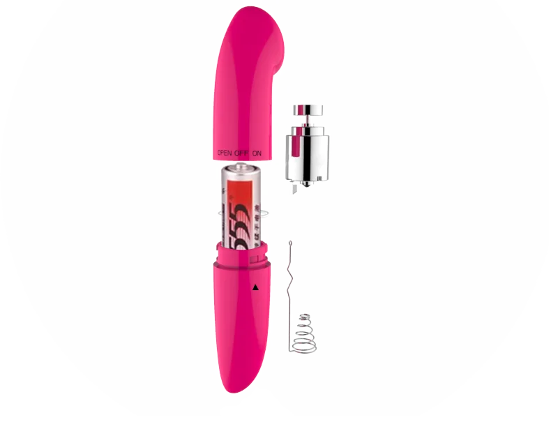 
Easy going sex toy smooth silicone body massager vibrator 