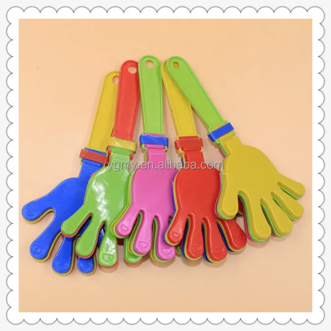 light up toys Applause props LED light clap hands palms shoot kids toy party favors plastic Halloween decoration