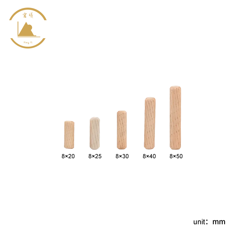 Factory Direct Sale Stock Eucalyptus Wooden Dowel Birch Wooden Dowel Pins Beech Wooden Dowel Pins