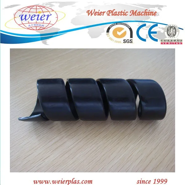 Линия для производства защитной спиральной ленты из полиэтилена