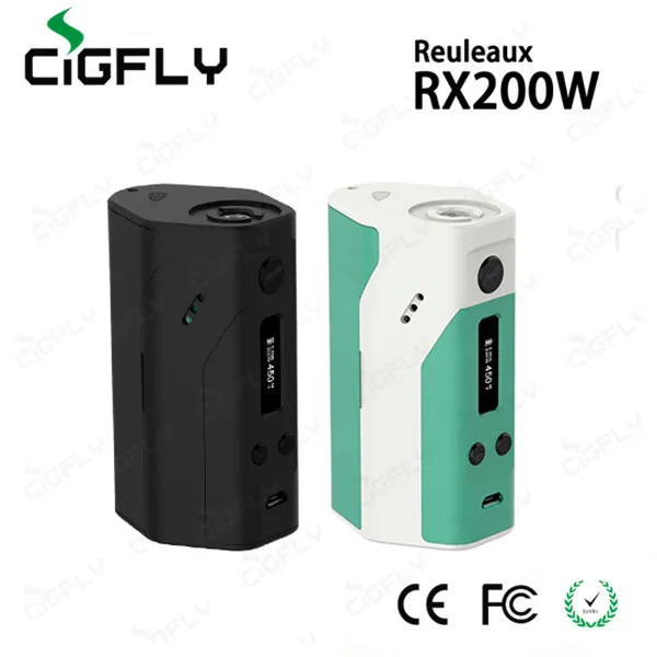 
China wholesale Box Mods Wismec Rx 200W Original Wismec RX200W / Wismec Reuleaux 200w /wismec reuleaux rx200 tc mod 