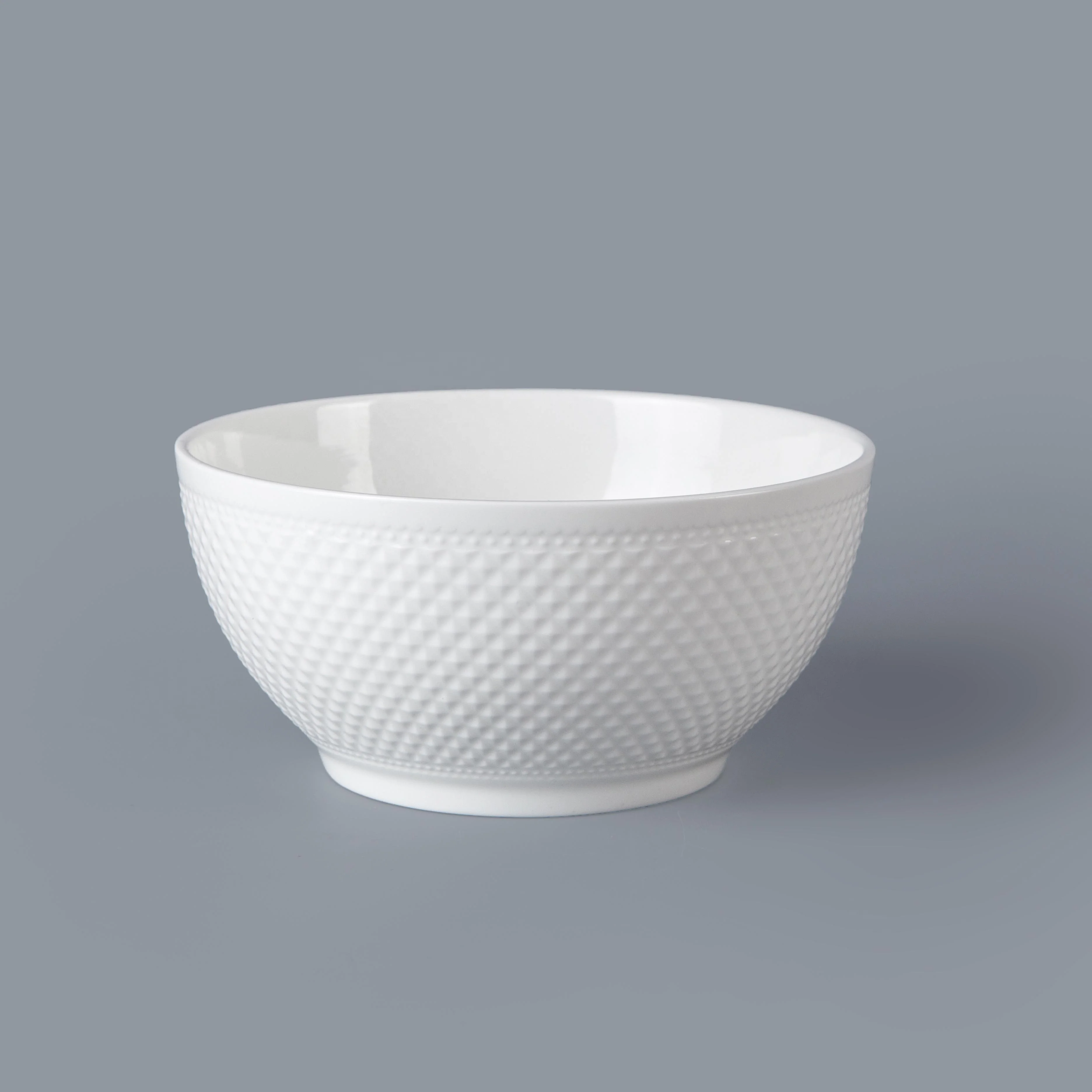 Porcelain tableware Wholesale supplier hot products factory price fashion easy cleaning Star Hotels white bone China dinnerware